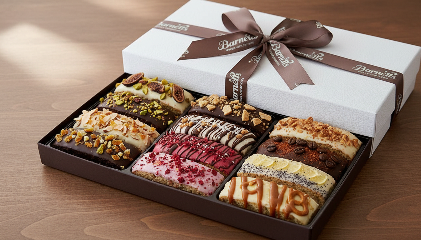 Barnetts Easter Chocolate Biscotti Gift Basket
