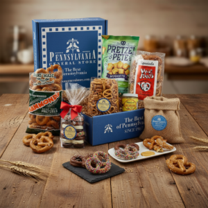 pretzel gift basket